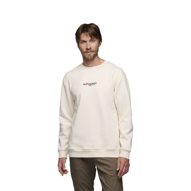 Black Diamond Heritage Wordmark Φούτερ Ανδρικό, Off White