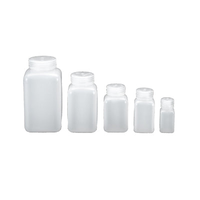 Nalgene Φιάλη με Φαρδύ Στόμιο 1000 ml, Τετράγωνη, Στόμιο 53 mm