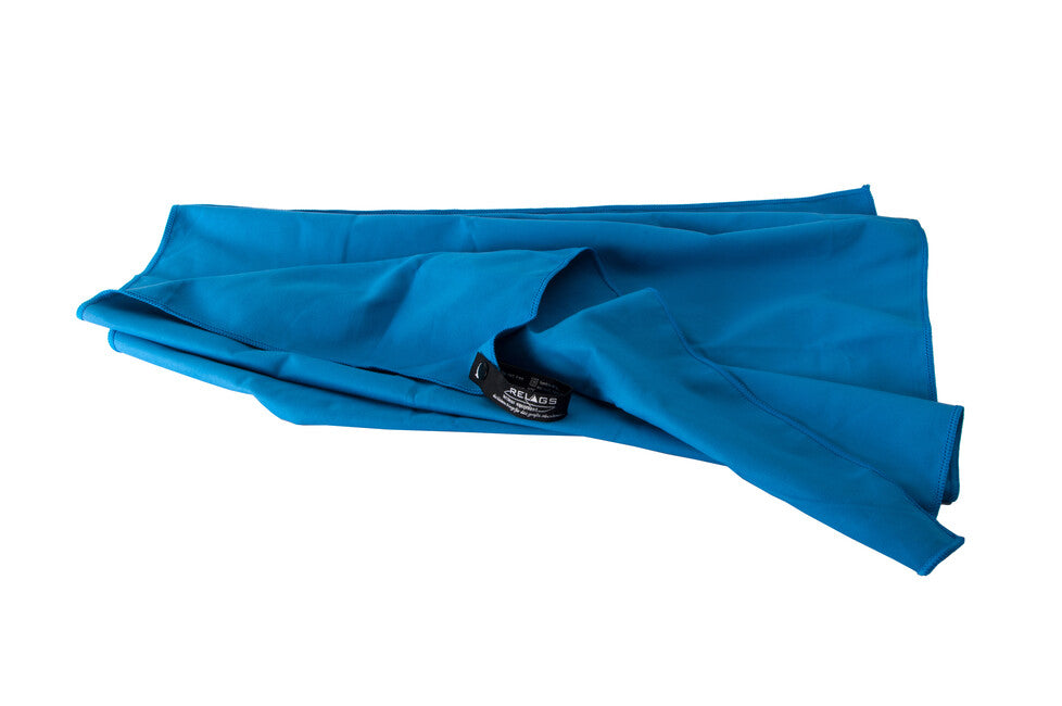 BasicNature Πετσέτα Velour 85 x 150 cm, μπλε