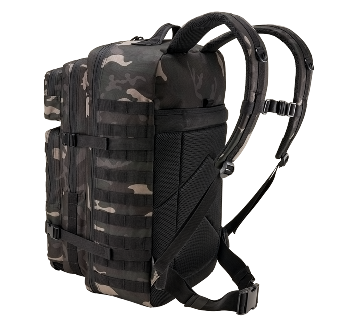 Brandit Cooper XL Σακίδιο Πλάτης 65L US, Dark Camo