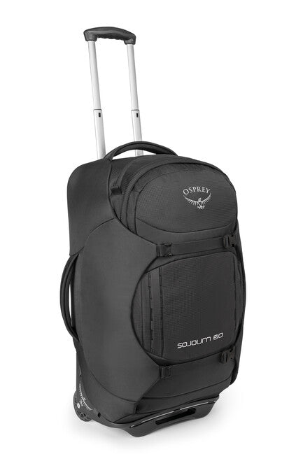 OSPREY SOJOURN 60 τσάντα ταξιδίου με ροδάκια, μαύρη