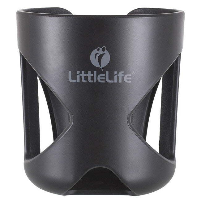 LittleLife Θήκη Φιάλης ή Ποτηριού για Καρότσι, Μαύρο