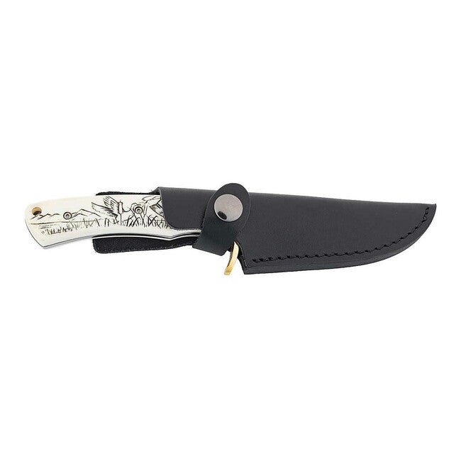 Herbertz Enten Μαχαίρι Ζώνης Drop Point, 10,3cm, πλαστικό, μοτίβο πάπιας