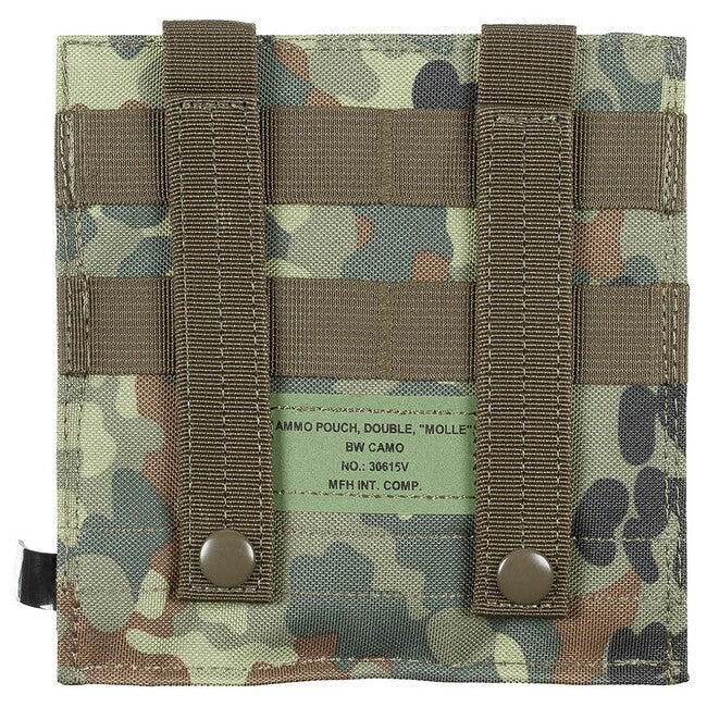 MFH Διπλή MOLLE Θήκη, BW camo