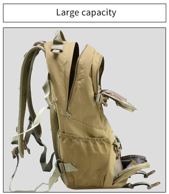 DRAGOWA TACTICAL Σακίδιο πλάτης τακτικό Bravo 27 L, blackcamo