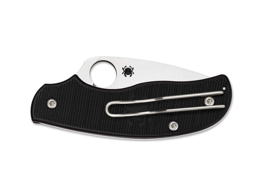 Spyderco Urban Leaf Lightweight Μαχαίρι Τσέπης FRN, Μαύρο, 6,6 cm