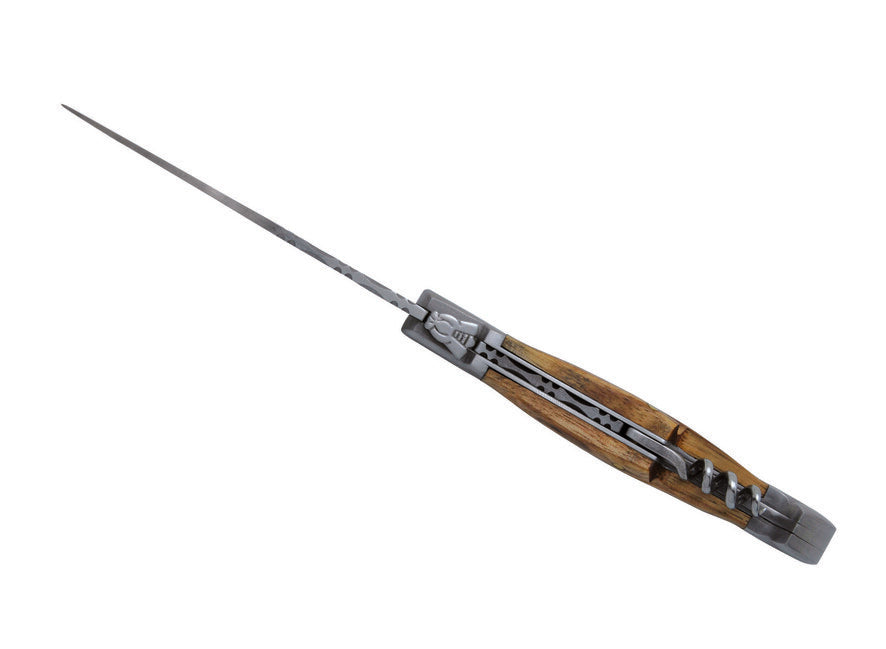 Laguiole DUB040 Τσέπης Μαχαίρι, Λάμα 12cm, Ατσάλι 420, Λαβή Zebrawood