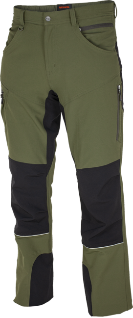 BENNON FOBOS Παντελόνι Εργασίας Outdoor, Πράσινο/Μαύρο