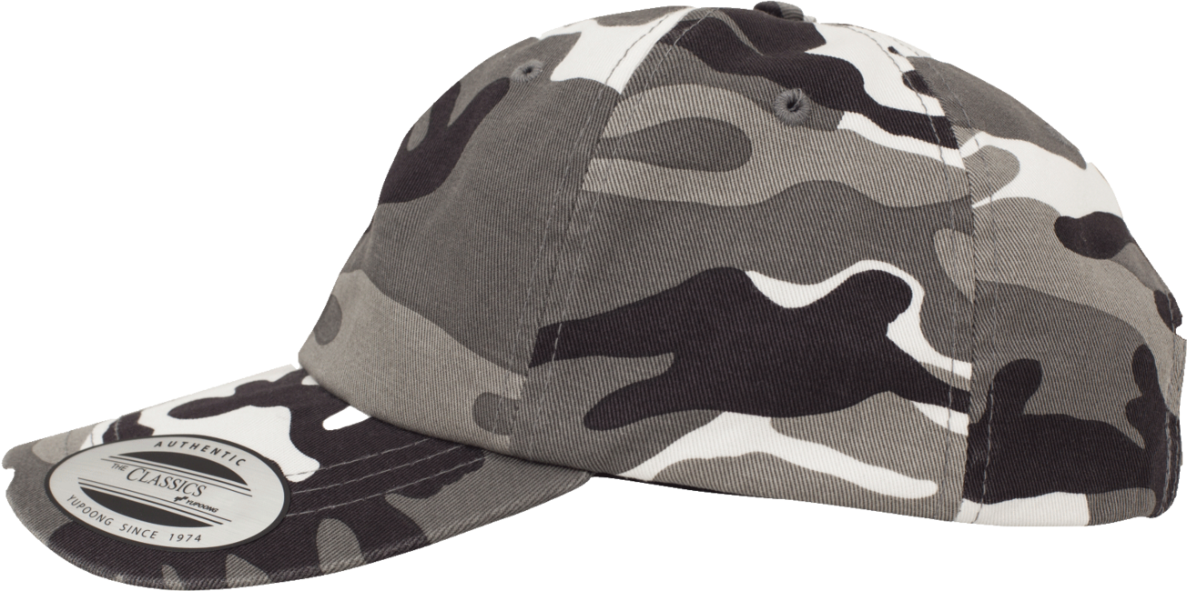 Brandit Low Profile Camo καπέλο με ξεπλυμένο εφέ, urban