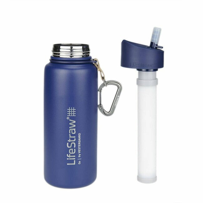 Lifestraw Go Μπουκάλι Stainless Steel, Μπλε, 700ml