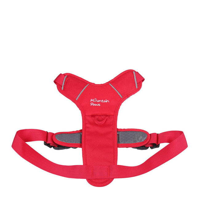 Mountain Paws Dog Harness Επένδυση Ζώνη Σκύλου, Κόκκινο, Μεσαίο