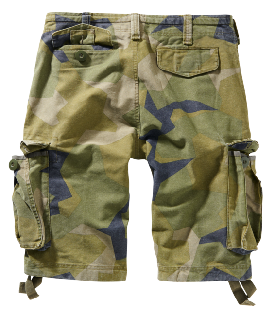 Brandit Σορτς Vintage Swedish Camo M90