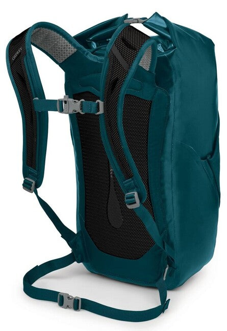 OSPREY TRANSPORTER ROLL TOP WATERPROOF σακίδιο πλάτης 30, night jungle blue