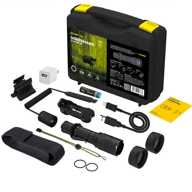 ArmyTek Dobermann Extended Σετ Τακτικό με Φως