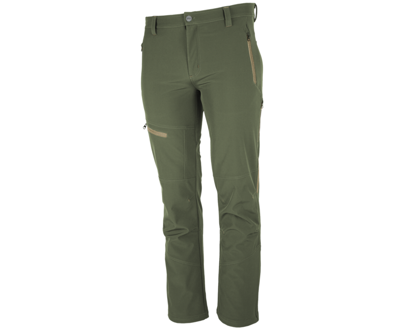 BENNON FORCE Παντελόνι Softshell, Πράσινο/Μπεζ