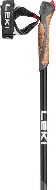 LEKI Ραβδοί Nordic Walking Response, σκούρο ανθρακί-μαύρο-λευκό