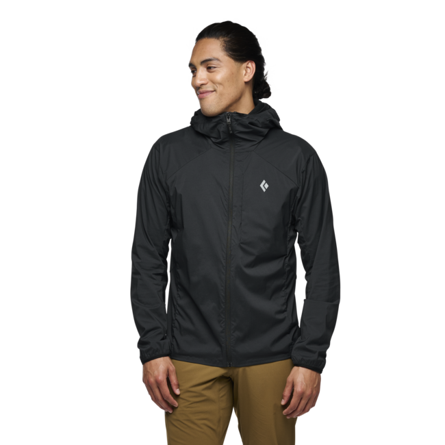 Black Diamond Alpine Start Hoody Μπουφάν Softshell Ανδρικό, Μαύρο