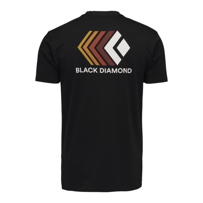 Black Diamond Faded Μπλουζάκι Ανδρικό με Κοντό Μανίκι, Μαύρο