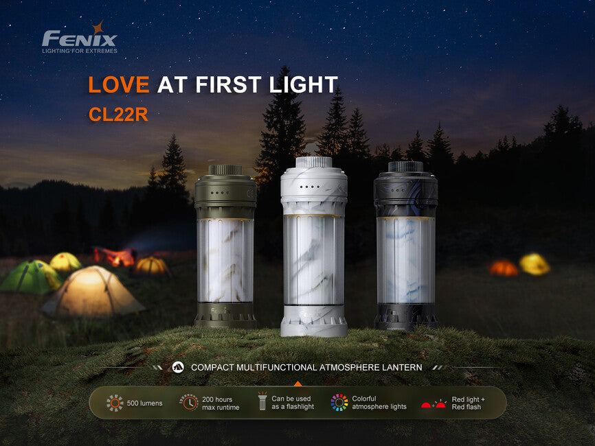 Fenix CL22R Φακός Κεφαλής Επαναφορτιζόμενος, Λευκό