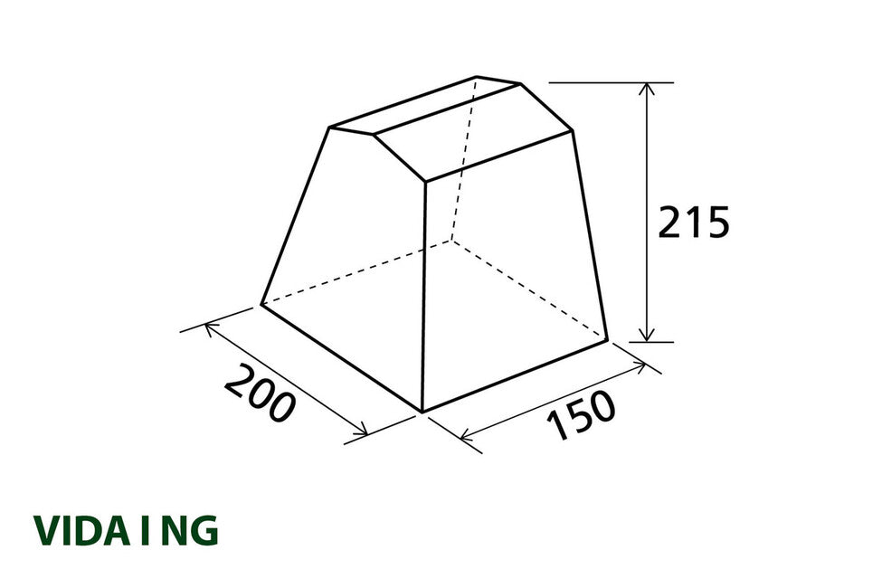 Brunner Vida NG Σκηνή Κουζίνας 150x200