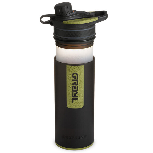 GRAYL Geopress Purifier Φιάλη Φιλτραρίσματος 710 ml, black camo