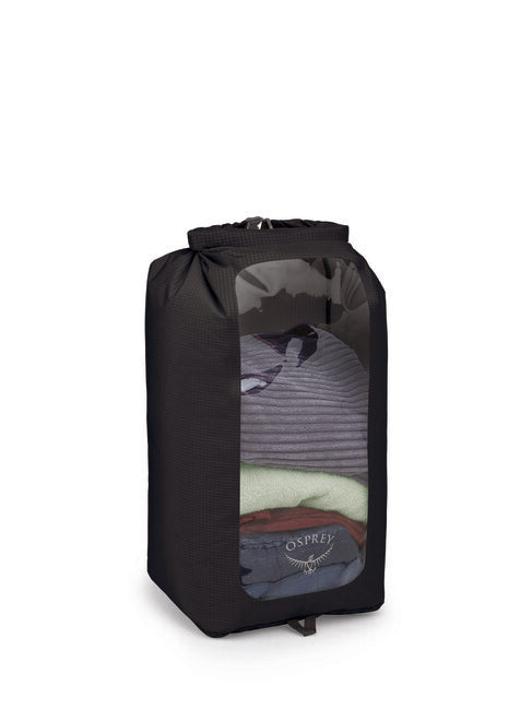 OSPREY DRY SACK 35 W/WINDOW αδιάβροχη τσάντα, μαύρο