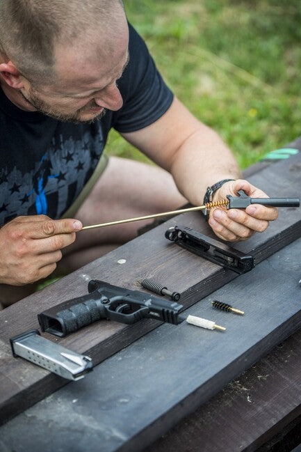 Helikon-Tex Σετ Καθαρισμού Όπλου Χάλκινο,口径 .38 / 9 mm, Μαύρο