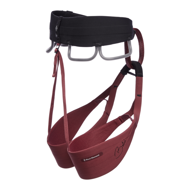 Black Diamond Solution Babsi Edition ανδρικό αναρριχητικό μαλακό σέλα, cherrywood