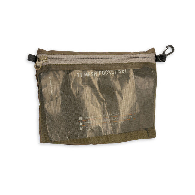 Tasmanian Tiger Mesh Pocket Set δικτυωτές θήκες, λαδί