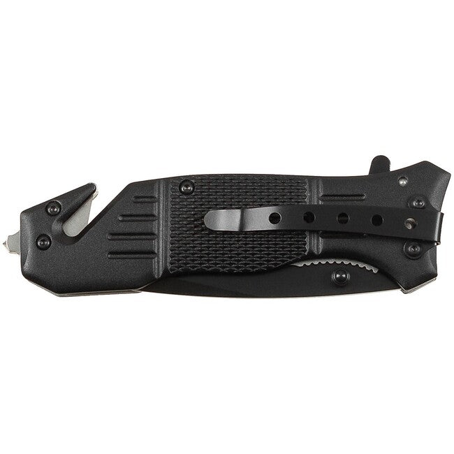 Fox Outdoor Jack Μονόχειρο Μαχαίρι, Μαύρο, Μεταλλική Λαβή