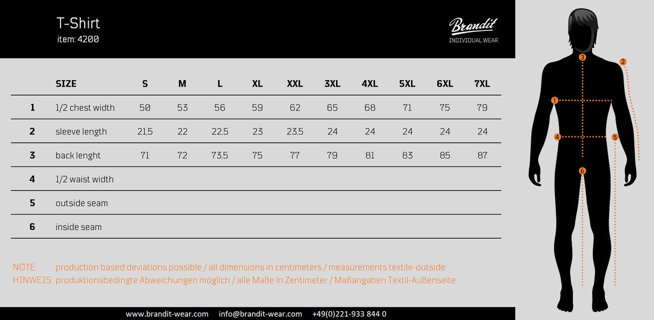 Brandit μπλουζάκι, μαύρο