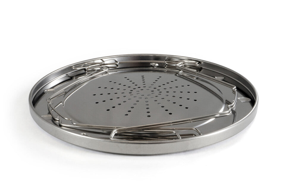 Origin Outdoors Φορητή Σόμπα Κάμπινγκ με Τοστιέρα Stainless Steel