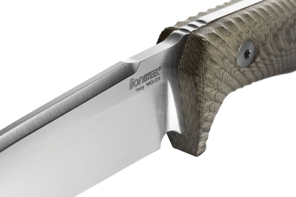 Lionsteel T5 CVG Μεσαίο Μαχαίρι με Λαβή Micarta