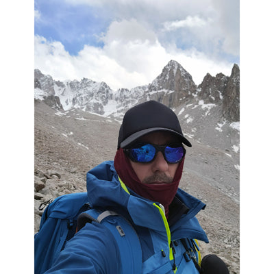 Origin Outdoors Merino Πολυλειτουργικό Μαντήλι Outdoor, Μπορντό