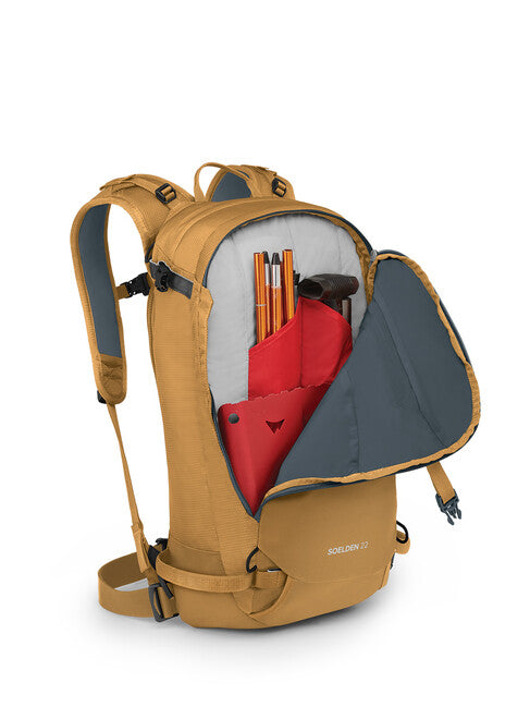 OSPREY SOELDEN 22 Σακίδιο Πλάτης Ski Alpin, Artisan Yellow