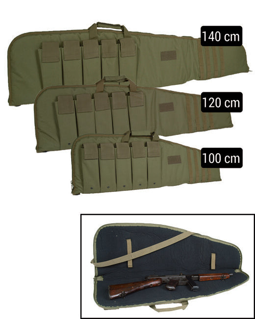 Mil-Tec MODULAR Θήκη Τουφεκιού με Ιμάντα 100 cm, Λαδί