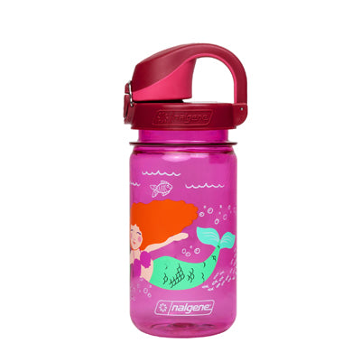 Nalgene Grip-n-Gulp Sustain Παιδικό Μπουκάλι Νερού, pink mermaid, 0,35 L