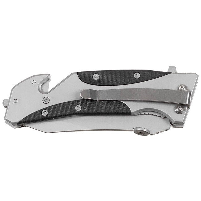 Fox Outdoor Jack Μαχαίρι Μονόχειρο, Μεταλλική Λαβή, Πλαστικές Θήκες