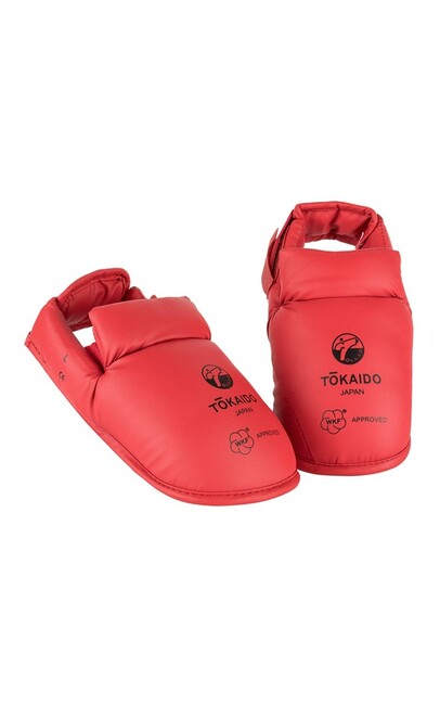 Tokaido WKF Προστατευτικά Μετώπου, Κόκκινο