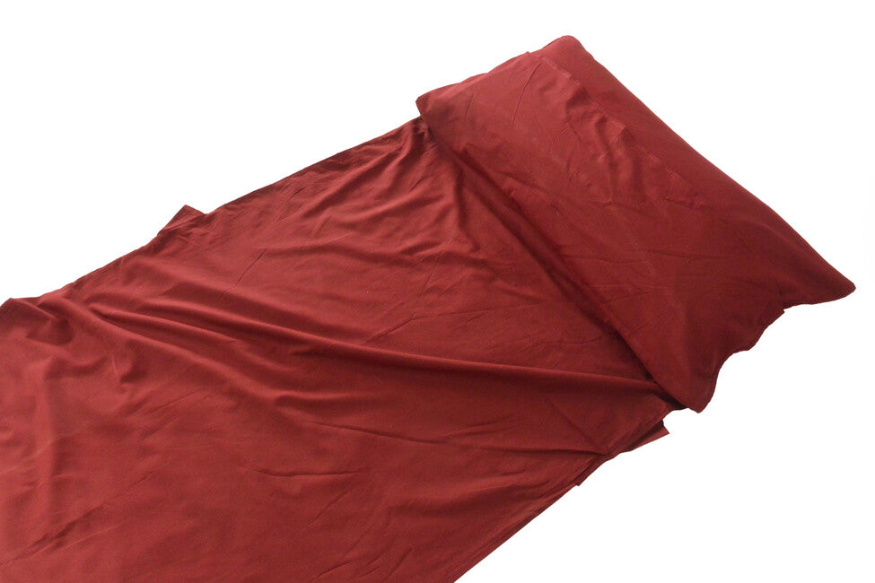 Origin Outdoors Ορθογώνιο Φύλλο Sleeping Bag Βαμβακερό, Bordeaux