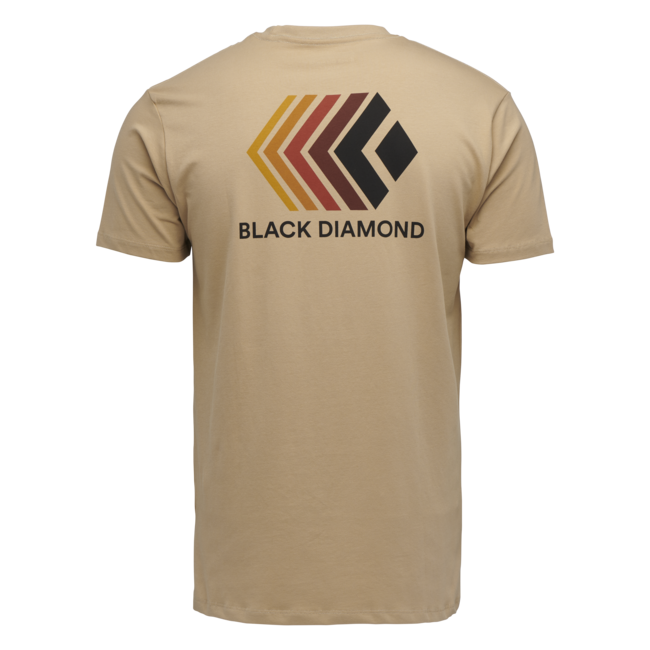 Black Diamond Faded μπλουζάκι ανδρικό με κοντό μανίκι, χακί