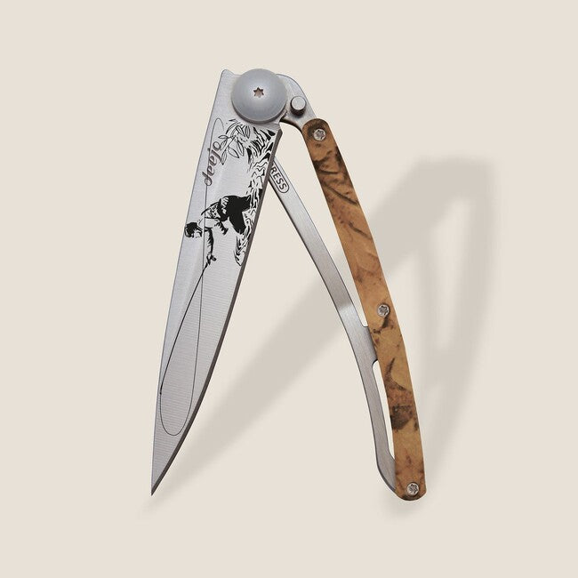 Deejo Tattoo Μαχαίρι Πτυσσόμενο Fly Fishing camo