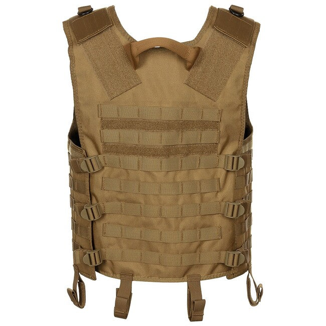 MFH MOLLE Light αμάνικο γιλέκο, coyote tan