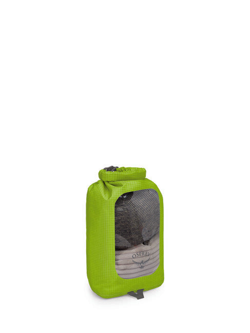 OSPREY DRY SACK 6 αδιάβροχη τσάντα W/WINDOW, ανοιχτό πράσινο