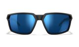 Wiley X Sierra Ηλιακά Γυαλιά Captivate Polarized Blue mirror, ματ μαύρο