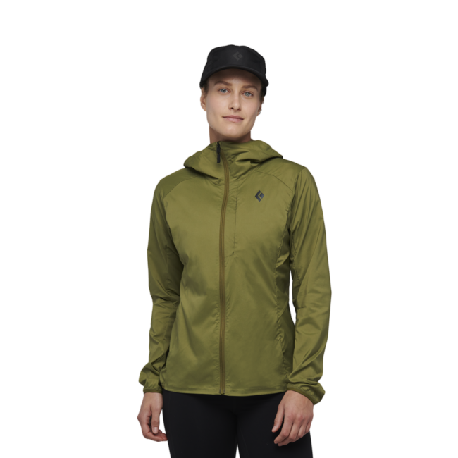 Black Diamond Alpine Start Hoody ultralight μπουφάν softshell γυναικείο, crag green