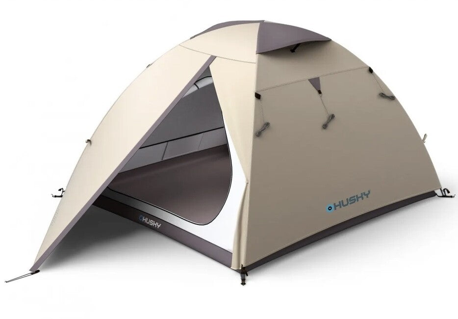 Husky Bird 3 Plus ultralight σκηνή εξερεύνησης για 3 άτομα, Black Coating light brown