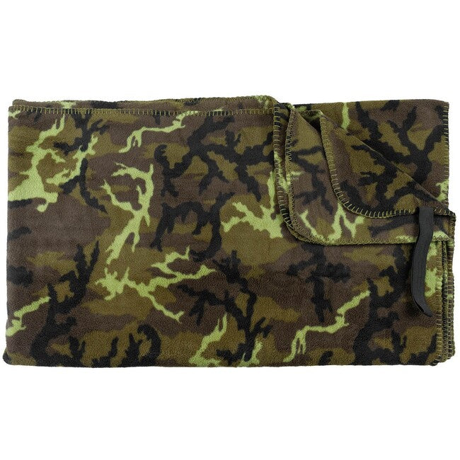 MFH M 95 CZ Κουβέρτα Fleece, Camo, περίπου 200 x 150 cm