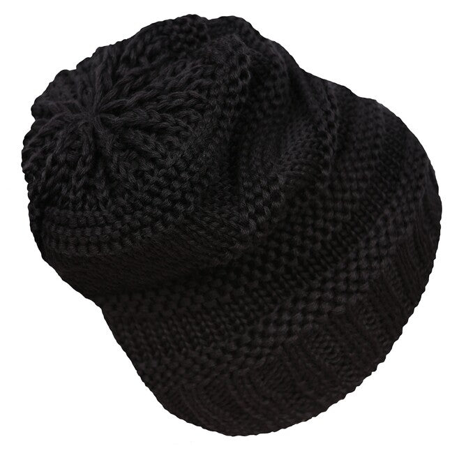 HUSKY Merhat 5 Merino Σκούφος γυναικείος, μαύρο