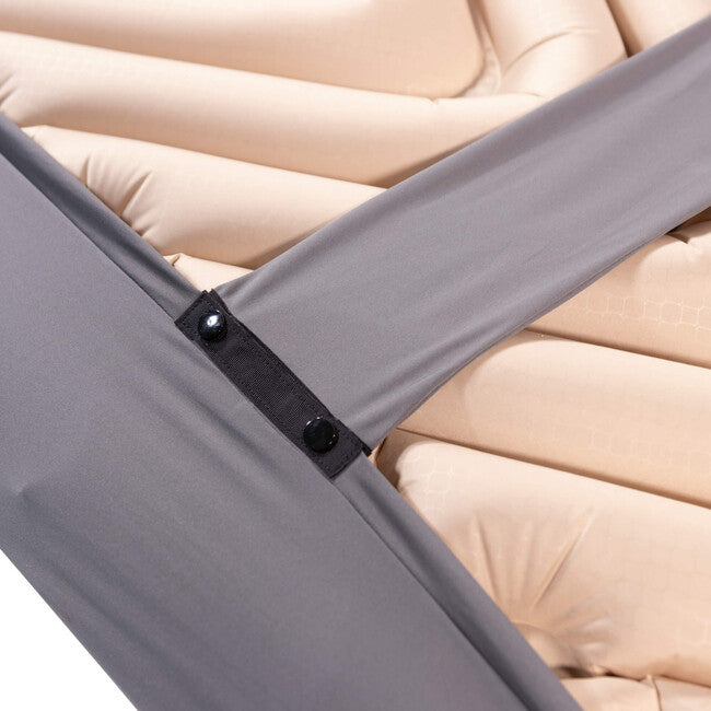 Klymit Luxe V Sheet XL Θήκη Προστασίας Στρώματος, πράσινο-γκρι